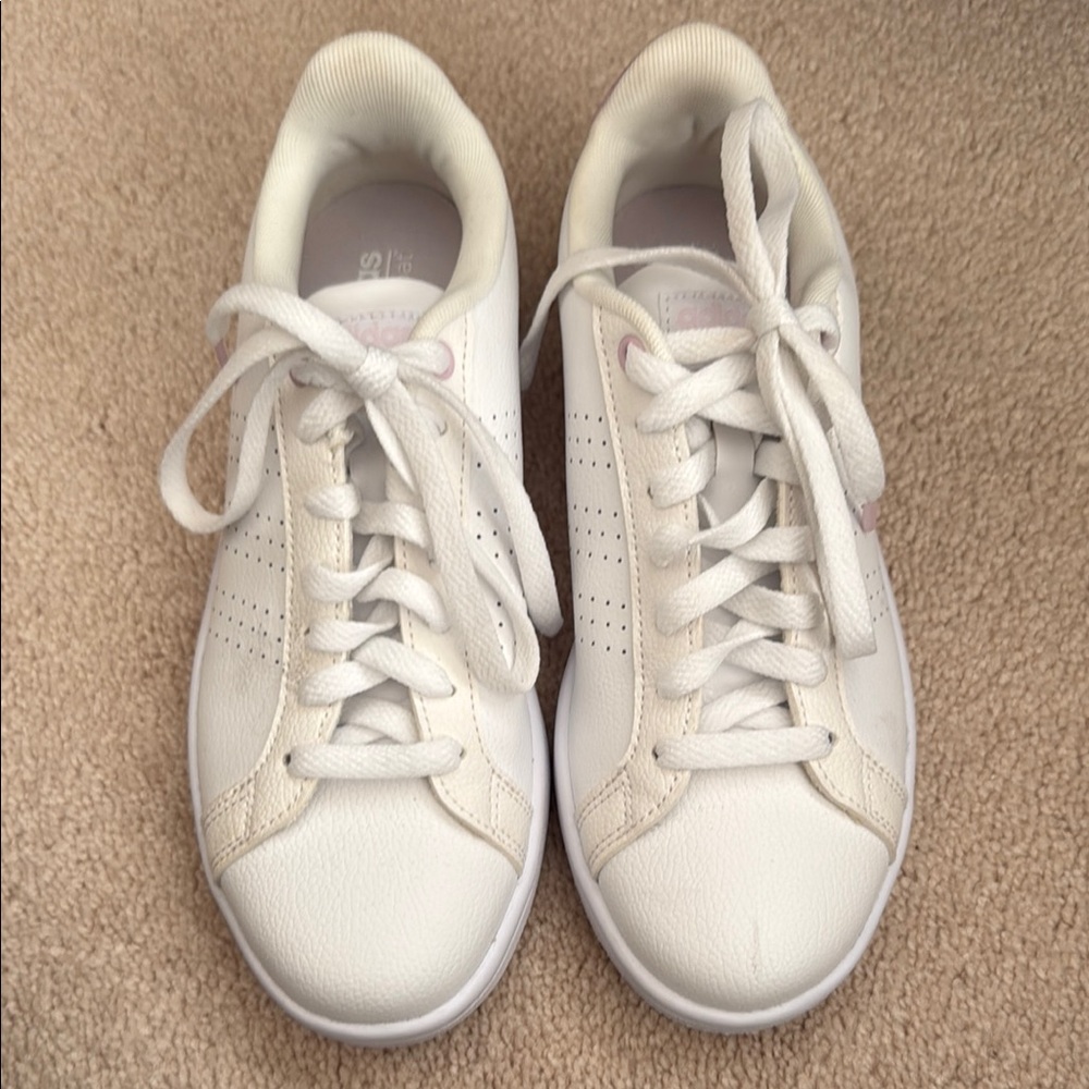 Adidas White Sneakers Classic Minimalist Design